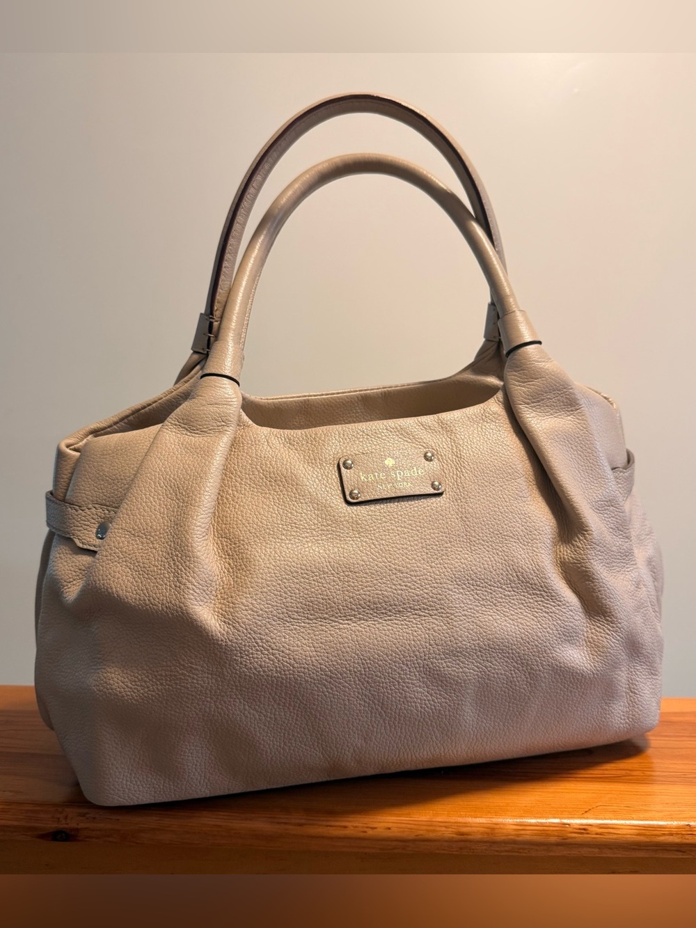Kate Spade soft Pebbled Leather Satchel